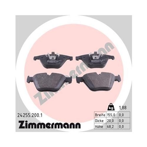 Bremsscheibe ZIMMERMANN 150.3426.52 SPORT Z für BMW BMW (BRILLIANCE)