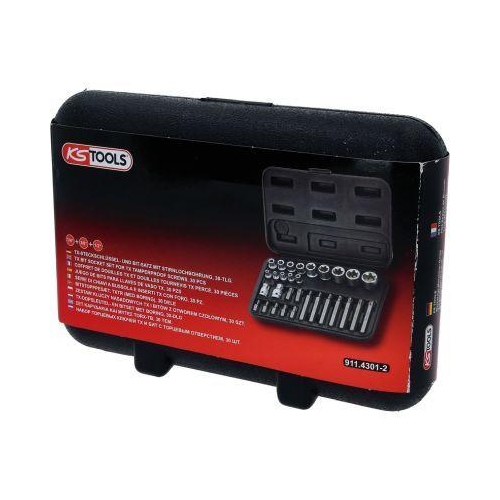 Steckschlüsselsatz KS TOOLS 911.4301-2 für
