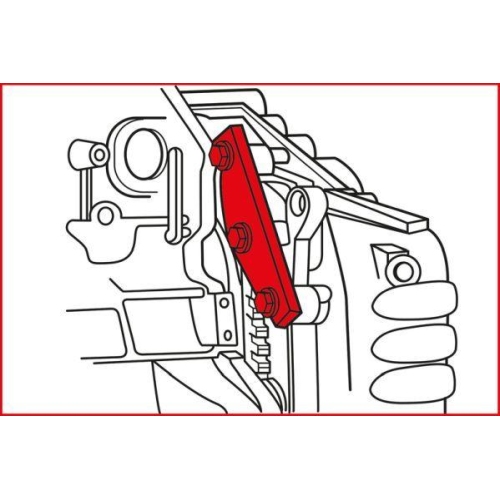 Einstellwerkzeugsatz, Steuerzeiten KS TOOLS 400.1625 f&uuml;r