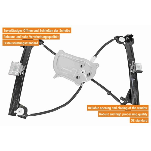 Fensterheber VAICO V10-6892 Original VAICO Qualität für VAG, vorne links