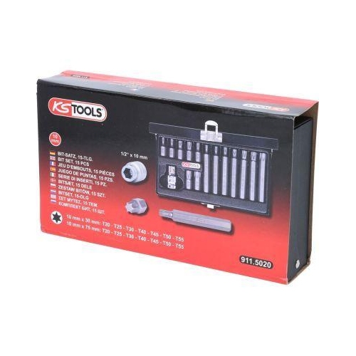 Set, Schraubendreher-Einsatz (Bits) KS TOOLS 911.5020 f&uuml;r