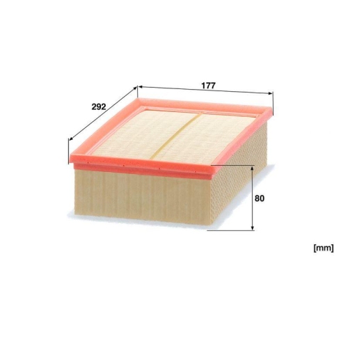 Luftfilter MANN-FILTER C 30 004 f&uuml;r FORD VAG