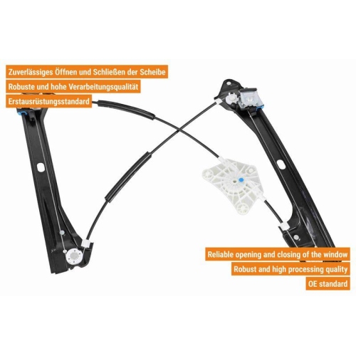 Fensterheber VAICO V10-5687 Green Mobility Parts f&uuml;r SEAT SKODA VW VAG