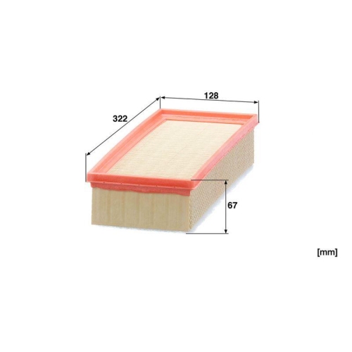 Luftfilter MANN-FILTER C 32 130 f&uuml;r VAG