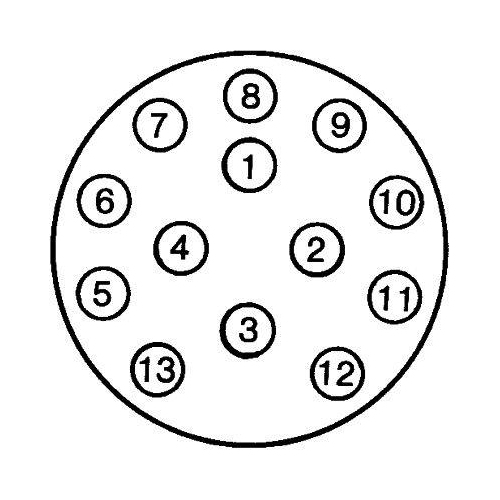 HELLA Steckdose 8JB 005 949-011 für AEBI MERCEDES-BENZ MITSUBISHI VOLVO HEULIEZ