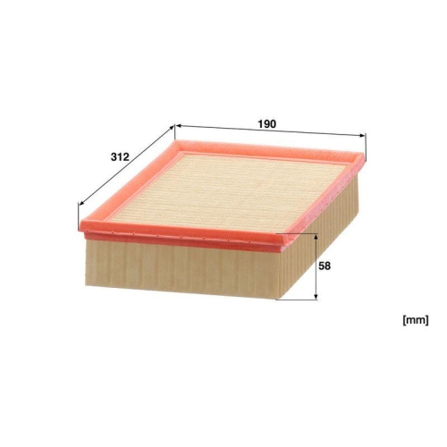 Luftfilter MANN-FILTER C 32 191 f&uuml;r VAG