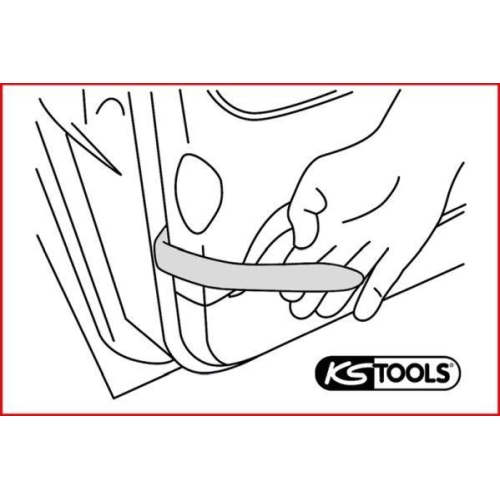 Montagekeilsatz KS TOOLS 911.8120 für