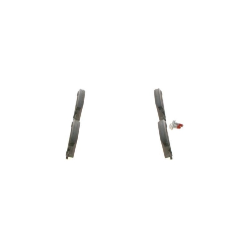 Bremsbelagsatz, Scheibenbremse BOSCH 0 986 494 303 f&uuml;r AUDI VW, Hinterachse