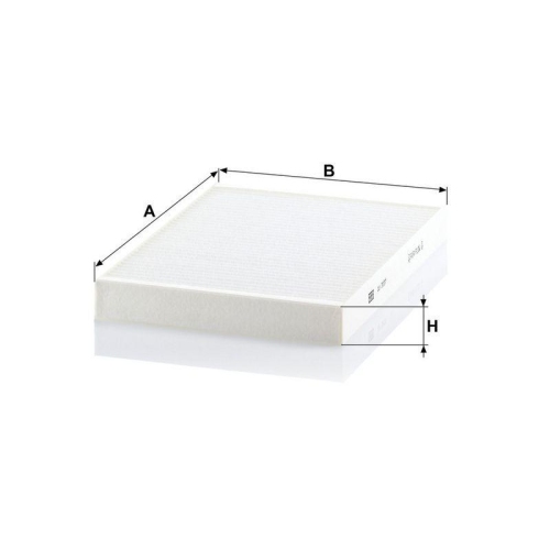 Filter, Innenraumluft MANN-FILTER CU 3037 f&uuml;r VAG