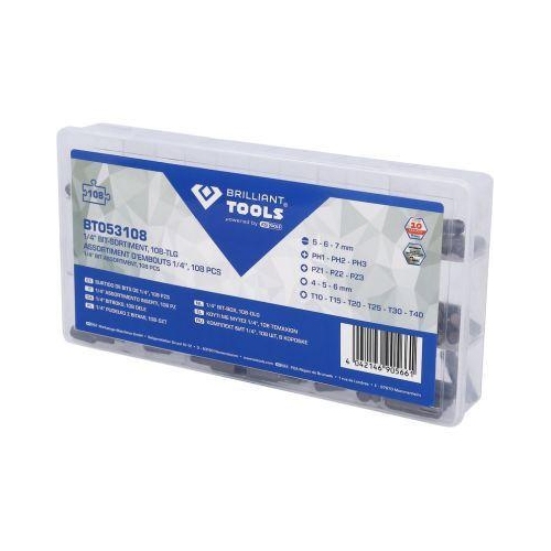 Schrauberbit-Satz KS TOOLS BT053108 f&uuml;r