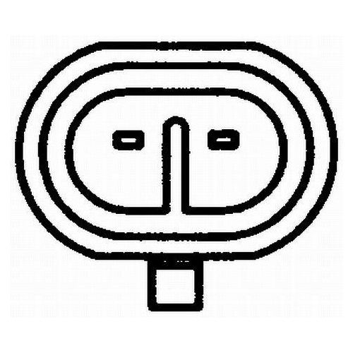 HELLA Umrissleuchte 2XS 205 020-041 f&uuml;r ZIEGLER, seitlicher Anbau