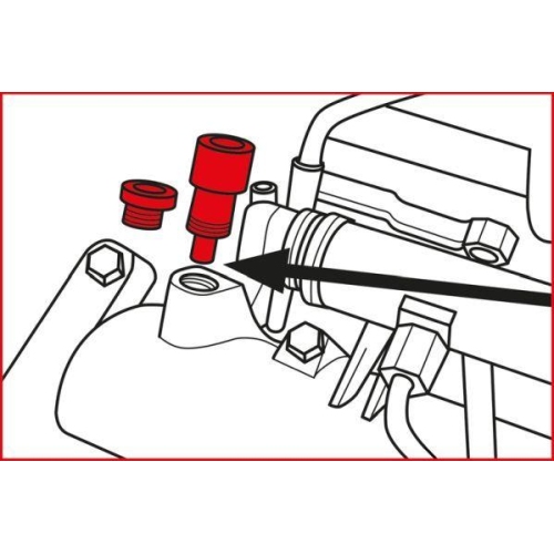 Einstellwerkzeugsatz, Steuerzeiten KS TOOLS 400.2400 f&uuml;r