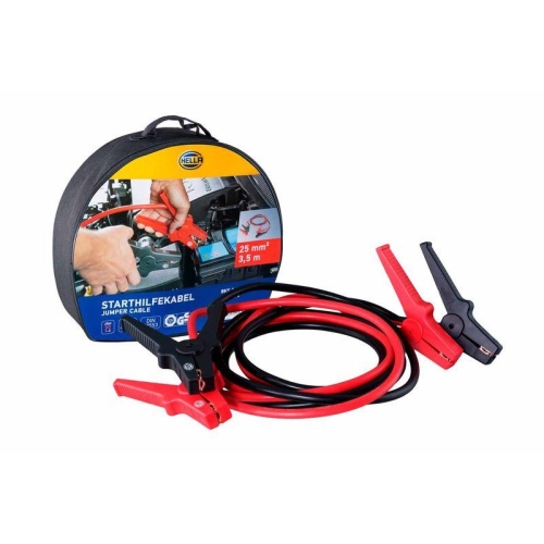 HELLA Starthilfekabel 8KS 236 688-001 für, für Fahrzeuge mit Dieselmotor
