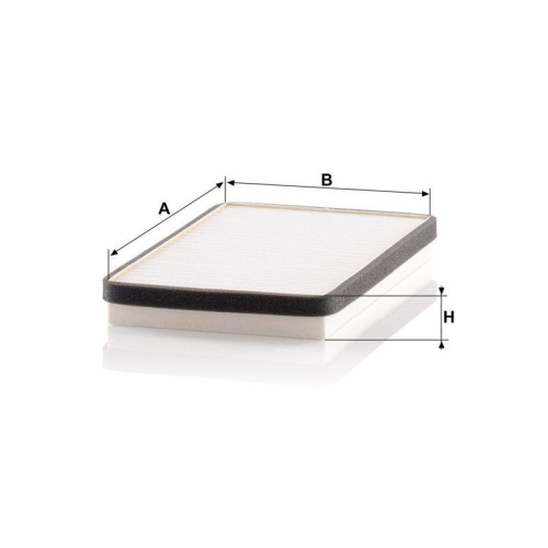 Filter, Innenraumluft MANN-FILTER CU 2650 f&uuml;r VOLVO