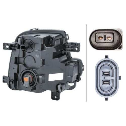 HELLA Nebelscheinwerfer 1NE 011 694-131 für VW, links