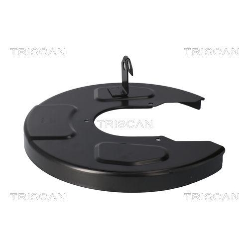 Spritzblech, Bremsscheibe TRISCAN 8125 29242 f&uuml;r VW, Hinterachse rechts