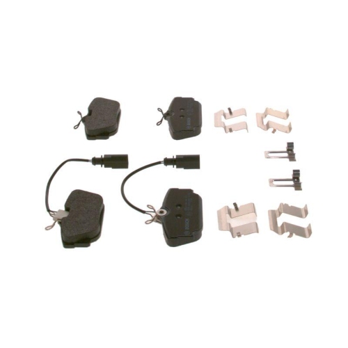 Bremsbelagsatz, Scheibenbremse BOSCH 0 986 494 529 f&uuml;r AUDI SEAT SKODA VW
