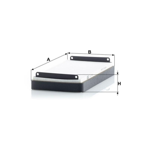 Filter, Innenraumluft MANN-FILTER CU 2745-2 f&uuml;r MERCEDES-BENZ
