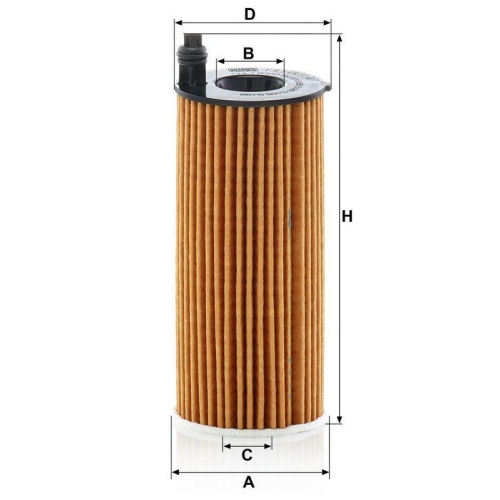 &Ouml;lfilter MANN-FILTER HU 6014/1 z f&uuml;r BMW TOYOTA BMW (BRILLIANCE)