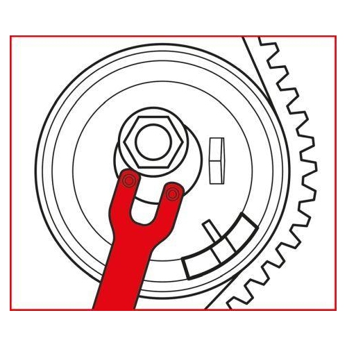 Einstellwerkzeugsatz, Steuerzeiten KS TOOLS 400.2900 f&uuml;r