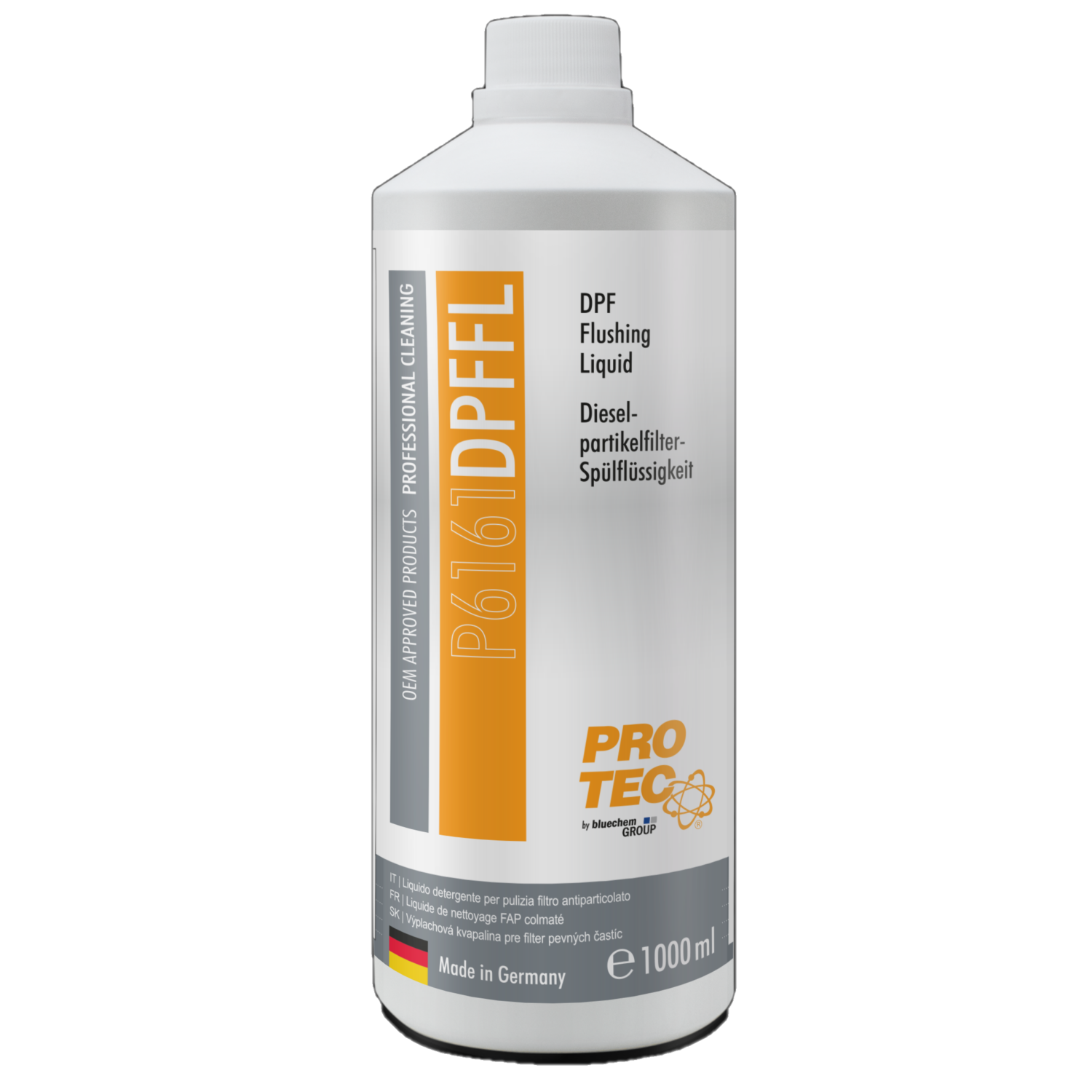 PROTEC 3x 1 Liter Dieselpartikelfilter-Spülflüssigkeit P6161 DPF Reinigung