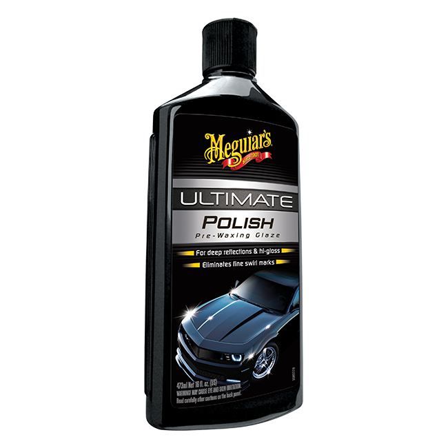 Meguiars G19216EU+X3070 Ultimate Polish Politur mit 2 Pads 473 ml