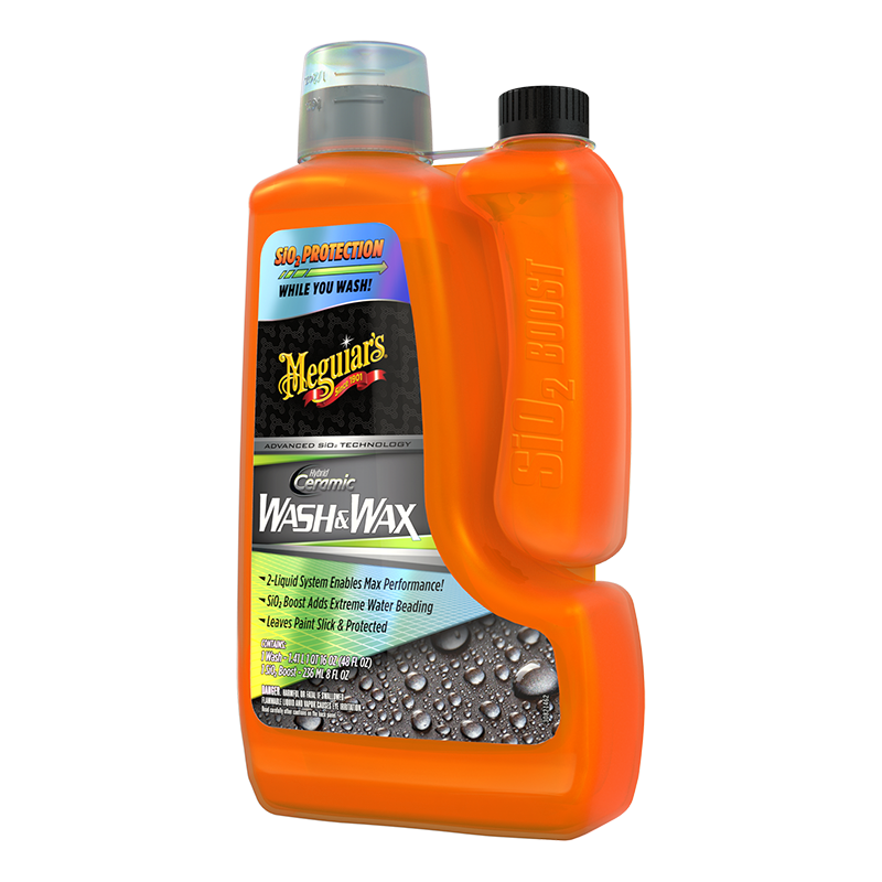 Meguiars G210256EUMEG Hybrid Ceramic Wash 1660ml & X210200EUMEG Waschmitt
