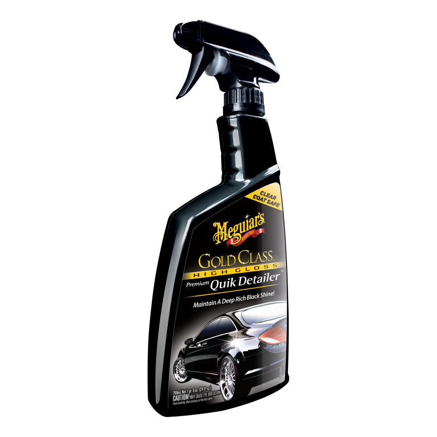Meguiars G7616EUMEG Gold Class Quik Detailer 473ml & X2010EUMEG Mikrofaser Tuch