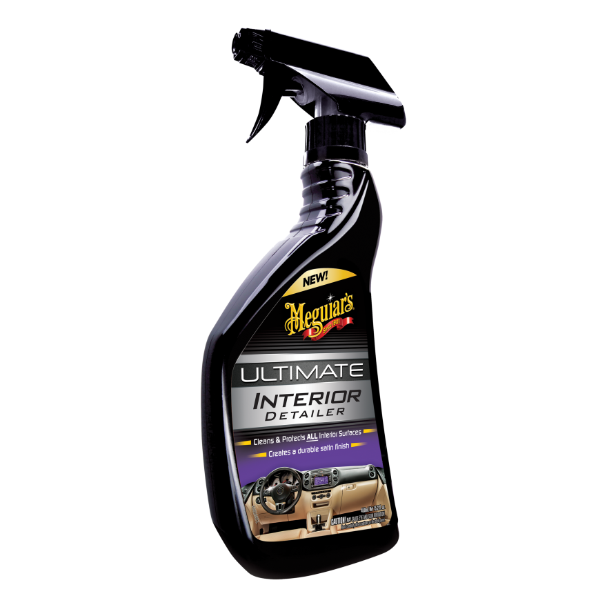 Meguiars G16216EUMEG Ultimate Interior Detailer 450ml & X2001EUMEG Detailbürste