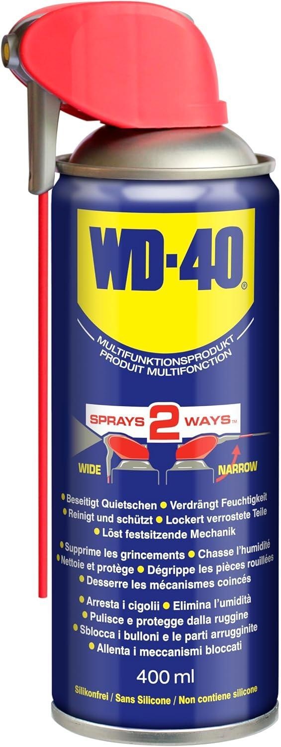 WD-40 Karosserie-Kit Pflegeset mit Bohr- und Schneidöl, Multifunktions-, Silikonspray und Lithiumfett