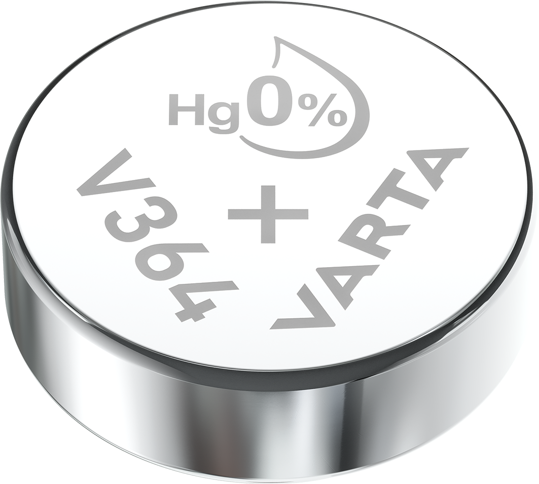 VARTA SILVER Coin V364/SR60 Knopfzelle Napfblister 1 Batterie
