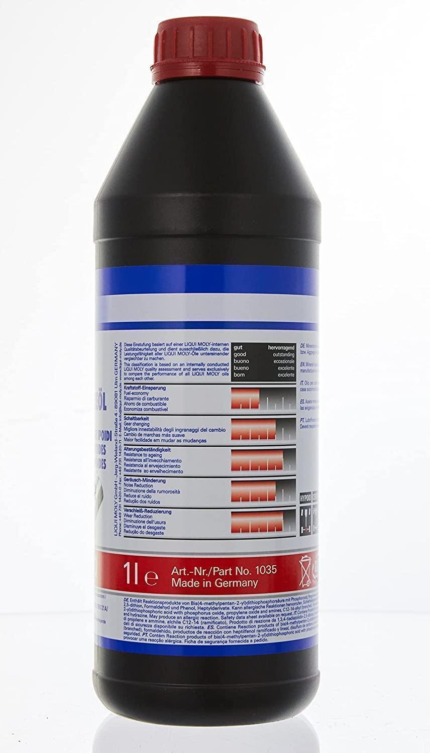 Getriebeöl LIQUI MOLY 1035 Hypoid-Getriebeöl (GL5) SAE 85W-90 für
