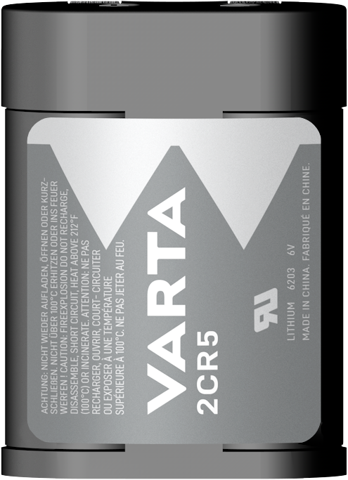VARTA LITHIUM Cylindrical 2CR5 Blister 1 Batterie Rundzelle