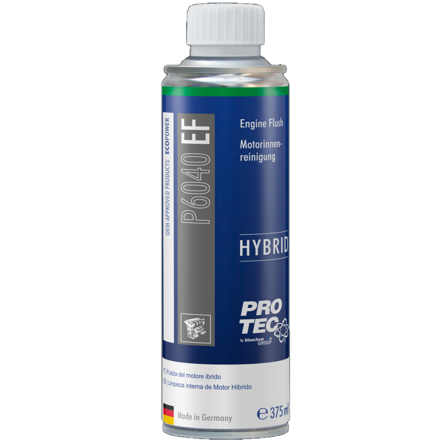 PROTEC 8x 375 ml Motorinnenreinigung Hybrid P6040 Reinigt Öl u. Schmierkreislauf