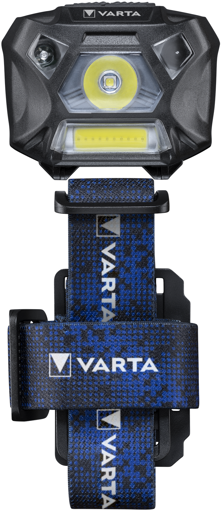 VARTA Work Flex Motion Sensor H20 Stirnlampe Taschenlampe mit 3x AAA Batterien