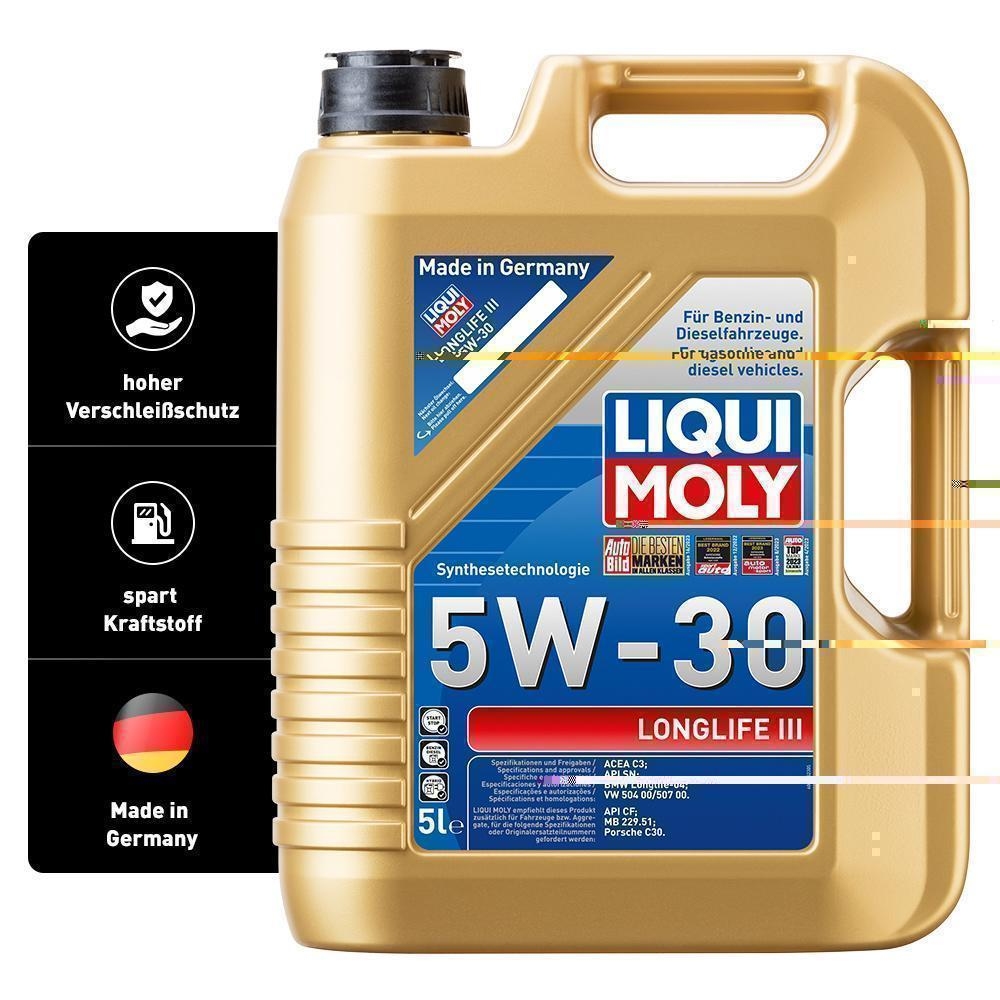 Motoröl LIQUI MOLY 20647 Longlife III 5W-30 für