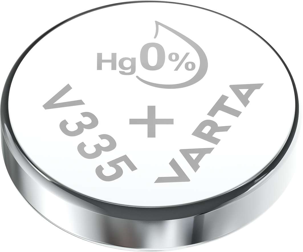 VARTA SILVER Coin V335/SR512 Knopfzelle Napfblister 1 Batterie