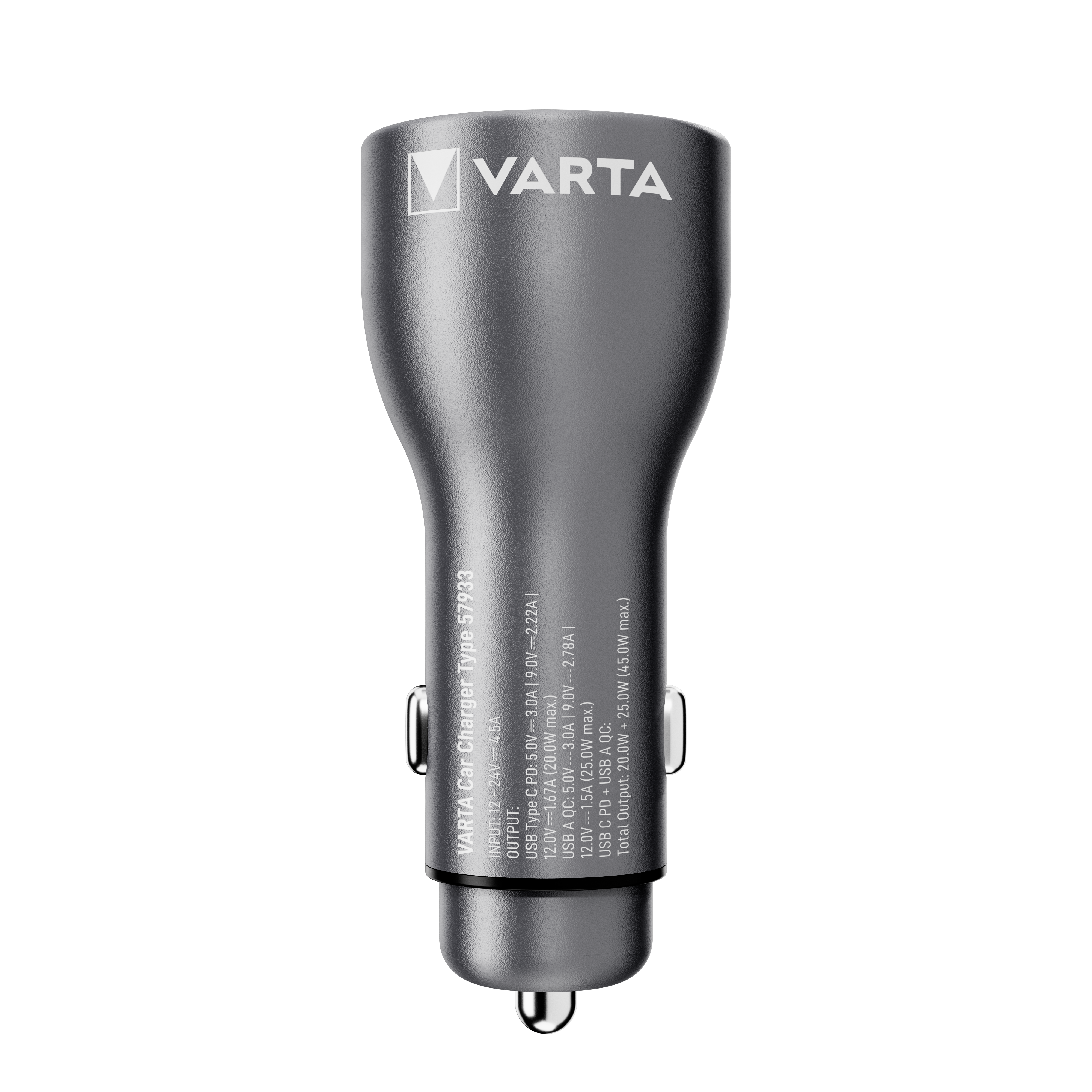 VARTA Car Charger Box Ladegerät Adapter mit 2 Anschlüssen Autoladegerät
