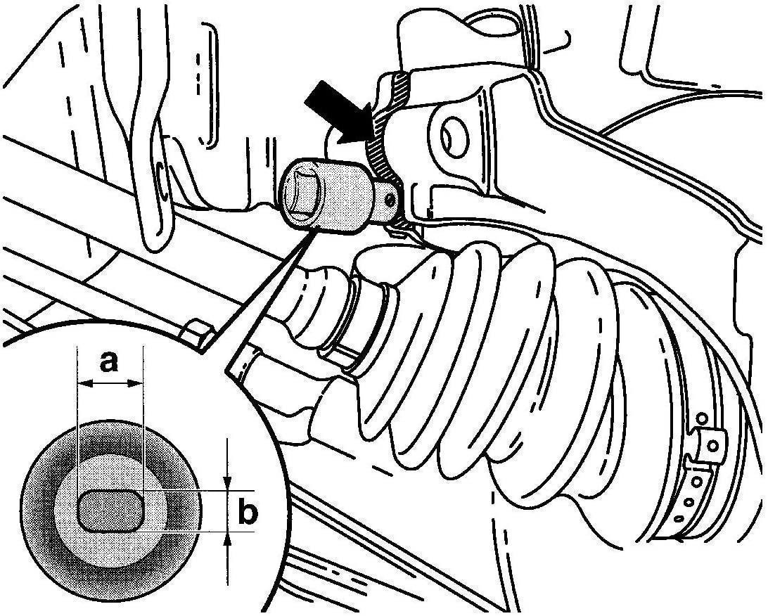 Steckschlüsseleinsatz HAZET 4912-1 für VW