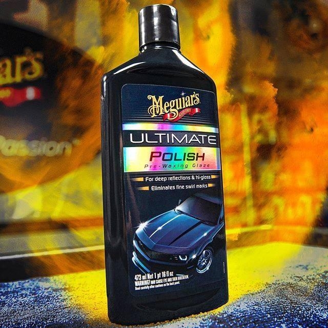 Meguiars G19216EU Ultimate Polish Pre-Waxing Glaze Hochglanzpolitur 473 ml