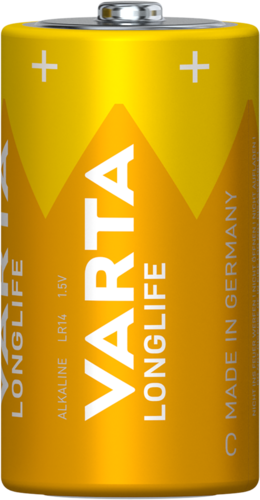 VARTA Longlife Batterie C langlebig und zuverlässig Blister 2 Batterien