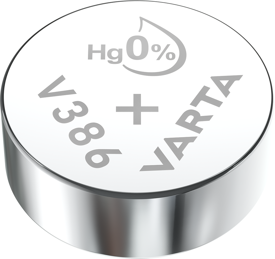 VARTA SILVER Coin V386/SR43 Knopfzelle Napfblister 1 Batterie