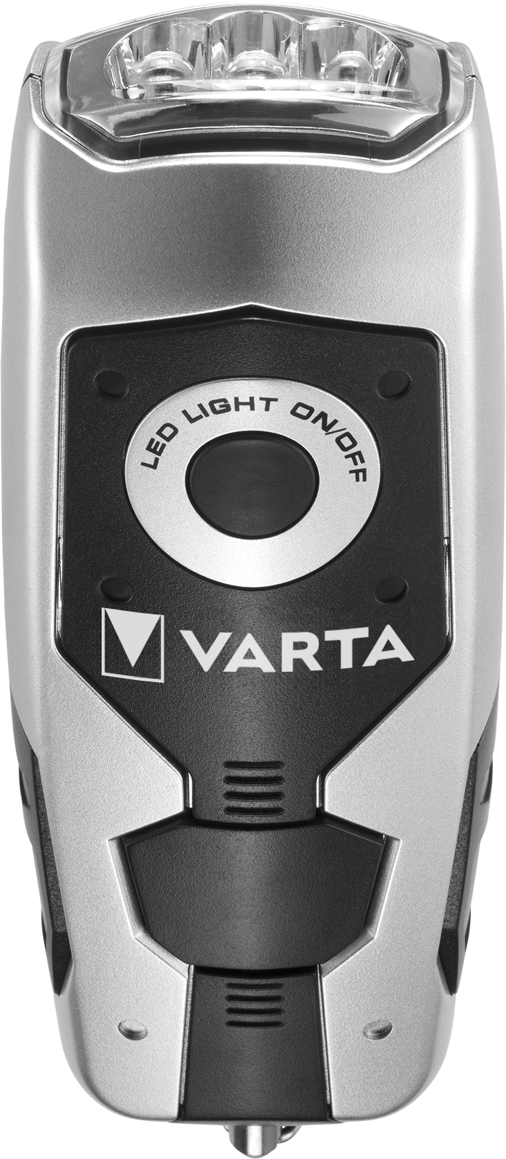 VARTA Dynamo Light Taschenlampe Handlampe Handkurbel dynamobetrieben