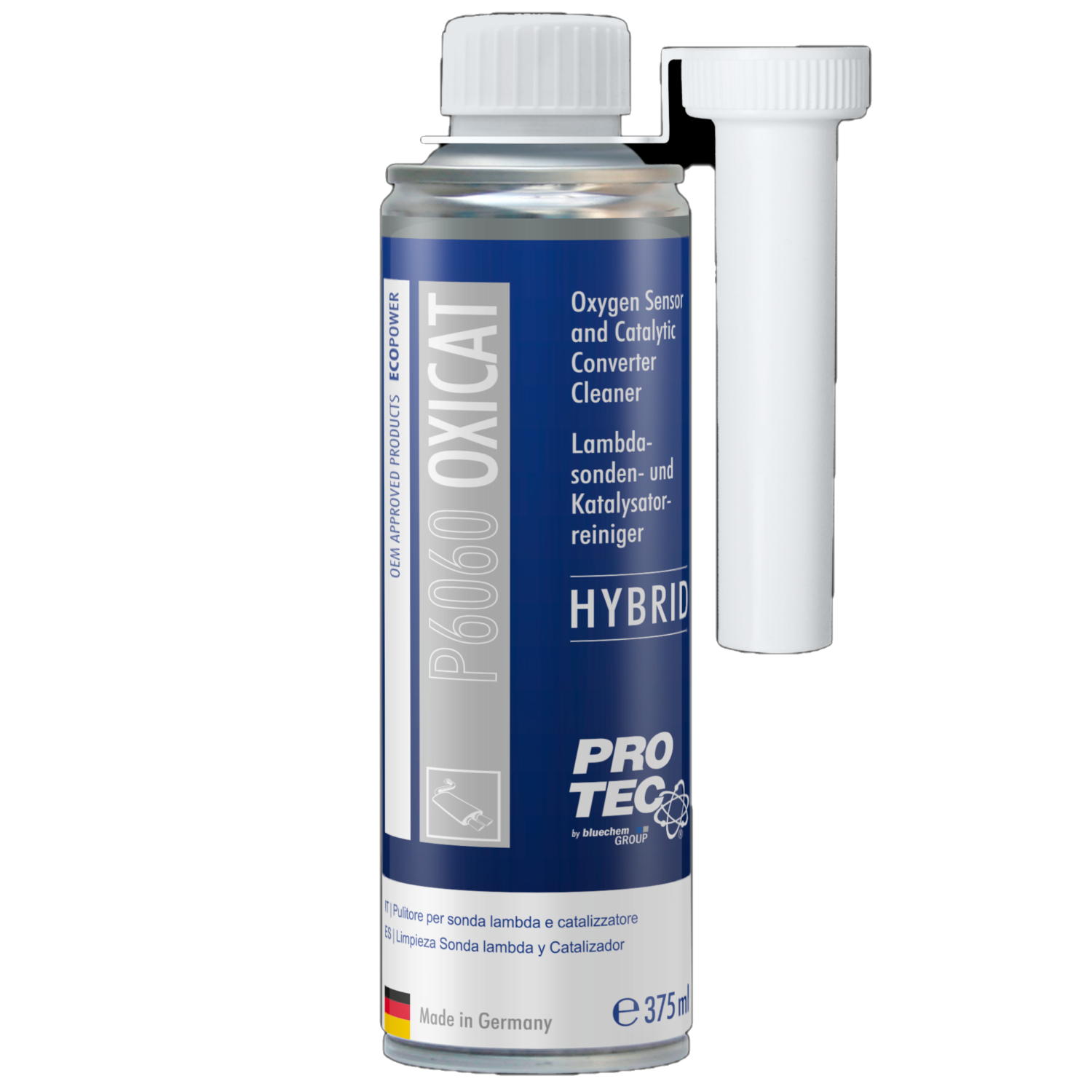 PROTEC 2x 375 ml Lambdasonden- und Katreiniger Hybrid P6060 Reinigt Abgassystem