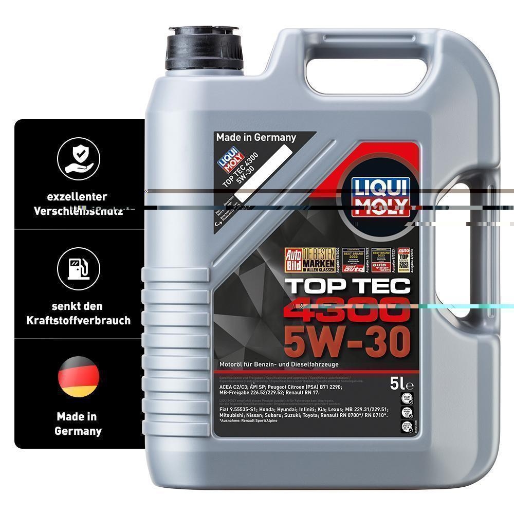 Motoröl LIQUI MOLY 3741 Top Tec 4300 5W-30 für