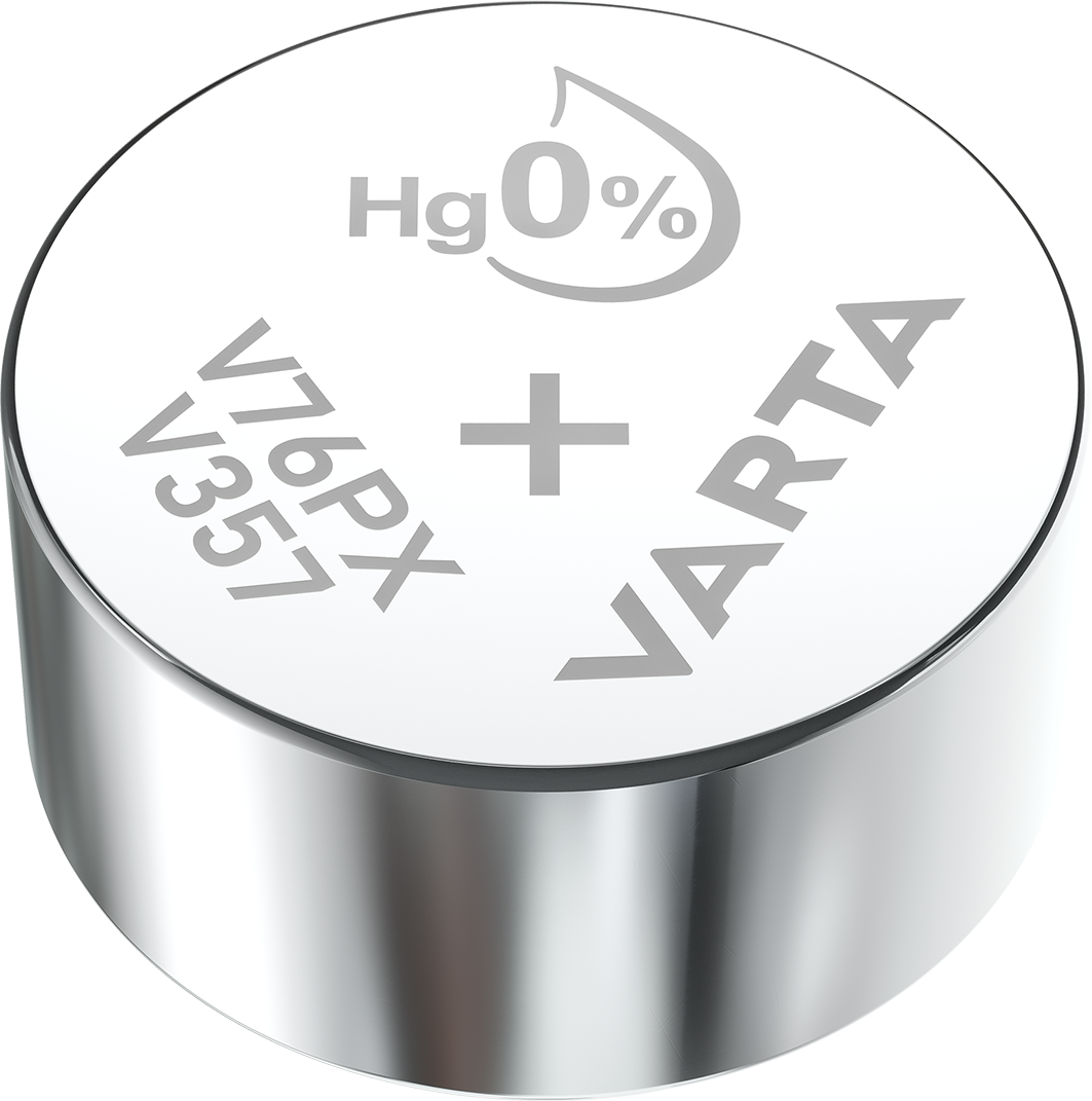 VARTA SILVER Coin V357/SR44 Knopfzelle Napfblister 1 Batterie